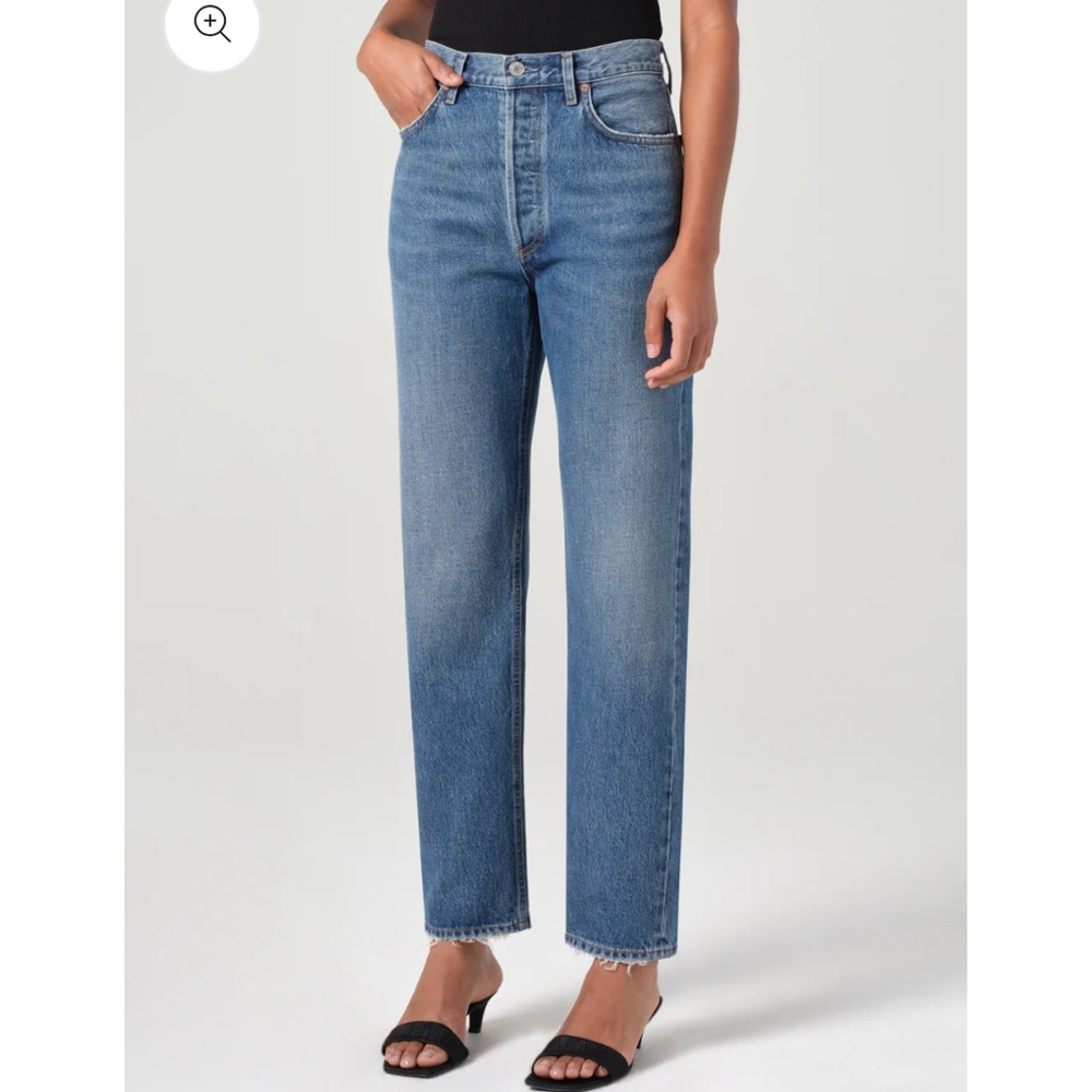 Agolde 90’s pinch waist organic denim jeans - NWT